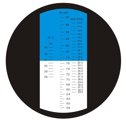 Messgërate RHB-90 ATC - Refractómetro (58-90%)