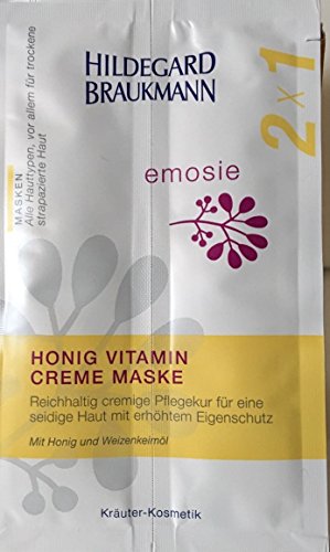 Preisvergleich Produktbild Hildegard Braukmann Emosie Honig Vitamin Creme Maske 2x7 ml