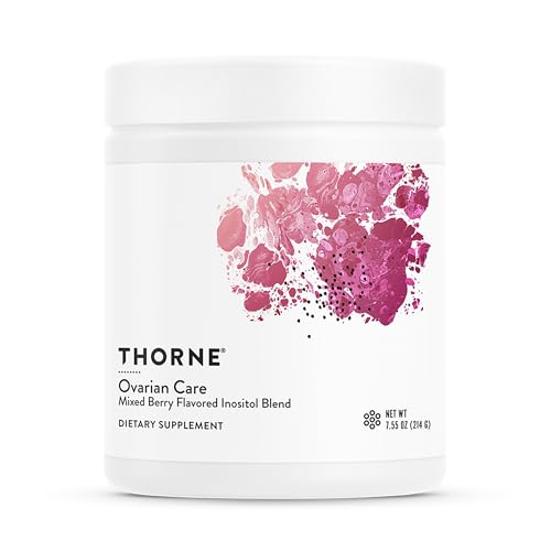 THORNE - Ovarian Care - Women's Health - Inositol, CoQ10, Folate & Polyphenols - Promote Healthy Ovarian Function & Fertility Health* - Mixed Berry - 7.55 Oz - 60 Servings