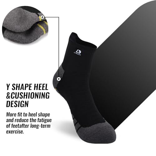 Waterproof Socks,3 Layer Hiking Windproof Breathable,Ankel Socks,Unisex3