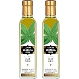 Floral Elixir Co. - All Natural Syrups for Cocktails & Sodas (2 x 8.5 oz) (Lemon Verbena)