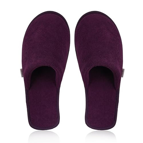 Image of Women's Home Slippers Indoor Bedroom Room Winter House Cloth Slippers for Women Girls