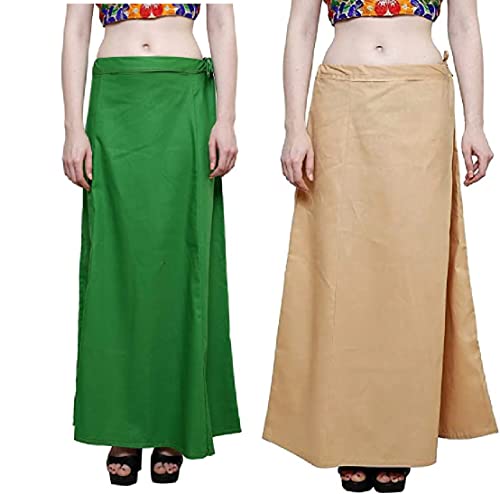 Image of Plus Size Cotton Petticoat for Women Combo (Size S to 6XL)