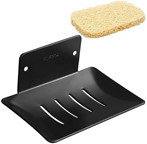 Portasapone Da Muro Autoadesivo In Acciaio Inox - Senza Fori, Per Bagno E Cucina - Foto 12