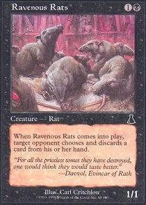 Magic: the Gathering - Ravenous Rats - Urza's Destiny