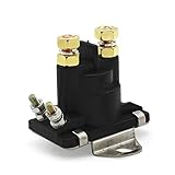  Solenoide de relé de inclinación/ajuste de arranque marino, MerCruiser 89-96158T 12V-Negro