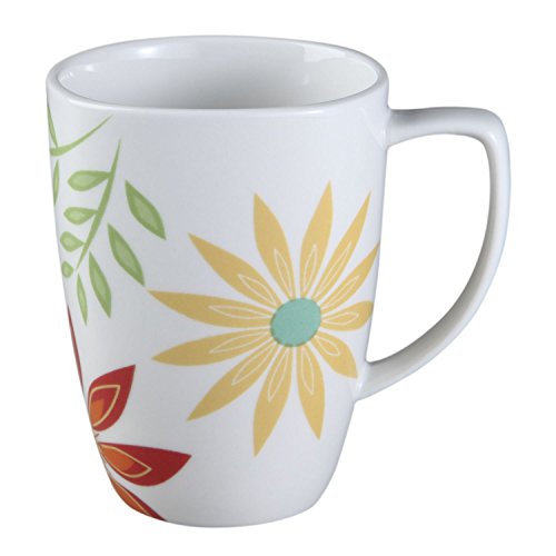 Taza cuadrada de porcelana Corelle 12 onzas miniatura 1