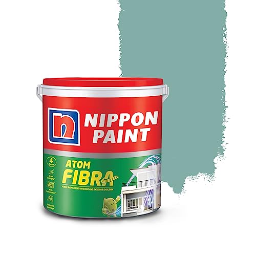 Image of Nippon Paint Atom Fibra 2 In 1 Interior & Exterior Emulsion (River Port, 10 L)