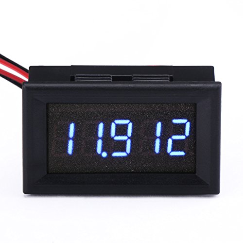 DROK Mini Voltmeter Five 0.36
