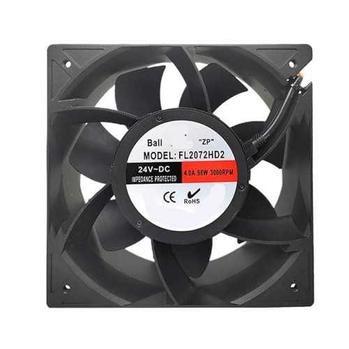 Ventilateur axial DC24V 20cm pour refroidissement de armoire electrique