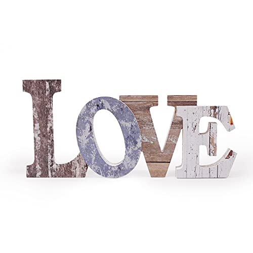 Wooden Letter Table Top Freestanding Sign...