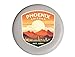 Phoenix Arizona Design B Souvenir Frisbee Flying Disc Single