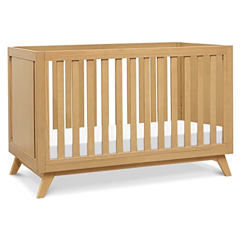 DaVinci Otto 3-in-1 Convertible Baby Crib - GREENGUARD Gold Certified Wooden Convertible Crib to...