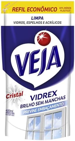 Limpa Vidros Veja Vidrex Crist...