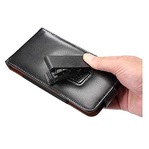 Holster en cuir véritable pour Oppo Realme GT Neo Flash étui ceinture rotatif 360 - 7