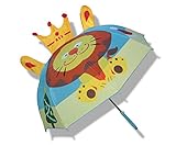 We pay your sales tax Toddler Little Kid Boys or Girls Cute Zoo Pop-up Umbrella,Lion(D13464)