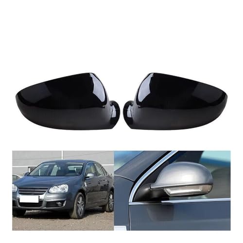 Coques rétroviseur voiture pour Golf 5 MK5 GTI Passat B6 - 4