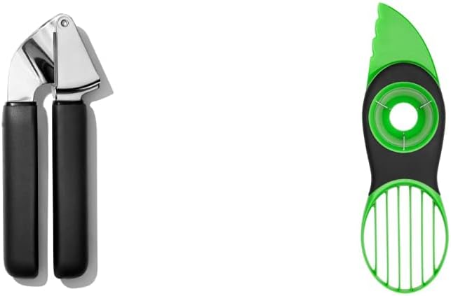 NEW OXO Good Grips Garlic Press OXO Good Grips 3-in-1 Avocado Slicer - Green