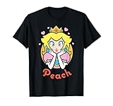 Nintendo Super Mario Princess Peach Portrait Graphic T-Shirt