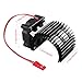 Hobbypark RC Brushless/Brushed 550 540 Motor Heatsink with Cooling Fan DC 5-6V for RC Crawler Car Truck Off Road Buggy Electric Engine