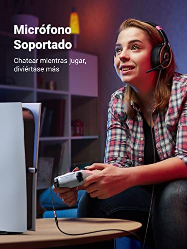 UGREEN Adaptador de Audio USB a Jack 3,5 mm Tarjeta de Sonido Externa Soporta 24bit 96KHz para Auriculares y Micrófono Compatible con PC Macbook Switch PS4/5 25CM - imagen 7