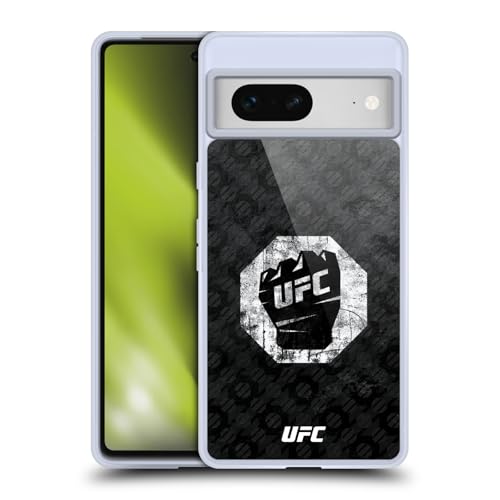 Head Case Designs Officially Licensed UFC Glove Icon Logo Soft Gel Case Compatible with Google Pixel 7