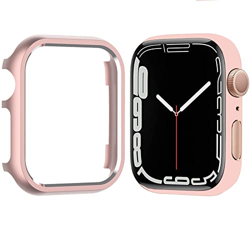 Coque Apple Watch Series 7 45 mm rose pour le sport et le quotidien