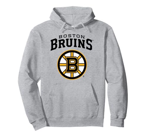 Boston Bruins Power Play Gray NHL Officially Licensed Pullover Hoodie
