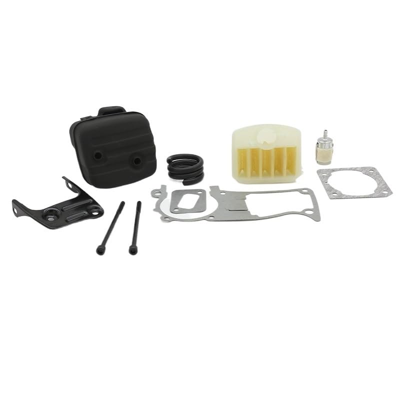 FansEe Kit de Juntas de Filtro de Aire con Pernos de Soporte Aptos for Piezas de Motosierra de Gasolina H351 353 350 340 345 346 XP OEM 503862703