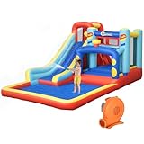 Outsunny Castillo Hinchable para Niños de 3-8 Años Castillo Inflable con...