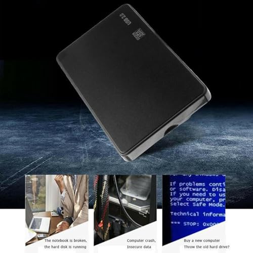 Caja externa slim USB 3.0 para Disco Duro SATA 2.5" miniatura 7