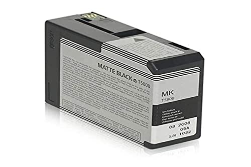 80ml Black Matte compa Epson Stylus Pro 3800,3880#T580800
