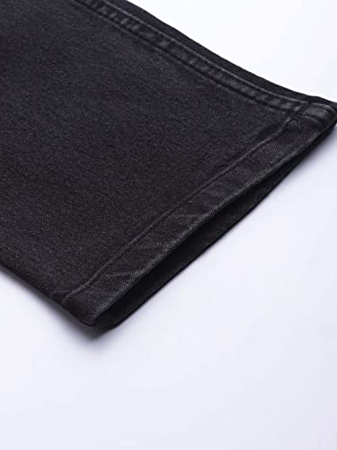 Image of Hubberholme Men's Stretchable Slim Fit Jeans - Casual Cotton Jeans for Men
