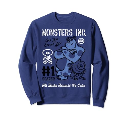 Sweatshirt Monsters University Disney Pixar pull chaud coton contre le froid
