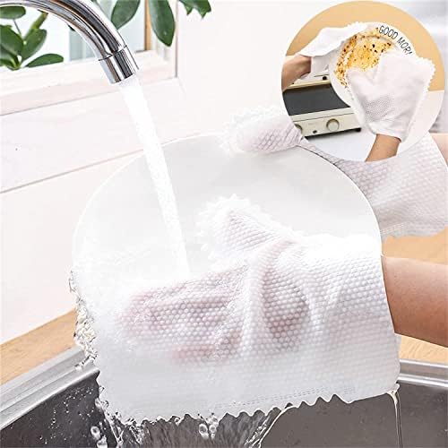 Home Disinfection Dust Removal Gloves Microfiber Dust Remove Glove Non-woven Fish Scale