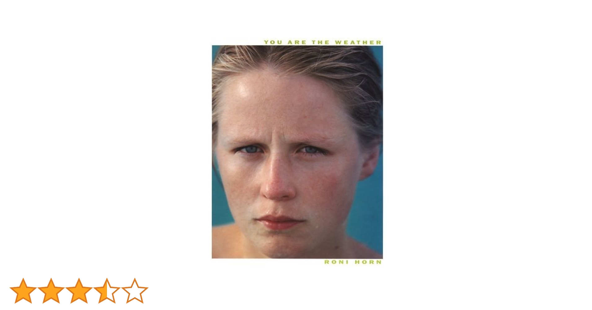 Amazon | You Are the Weather | Horn, Roni | Collections