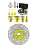 【Machine recommandée】Il s'adapte aux meuleuses d'angle à filetage M14. Vitesse recommandée 7000RPM, vitesse maximale 12000RPM