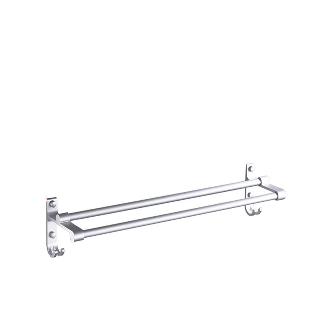Porte-serviettes sans perçage 50cm-60cm | Rail de baignoire et support mural étanche