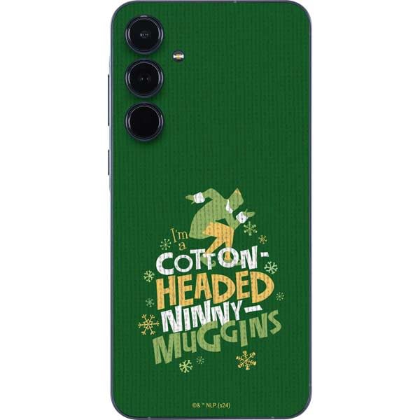 Skinit Decal Phone Skin Compatible with Galaxy A36 5G - Officially Licensed Elf Cotton Headed Ninny Muggins Design