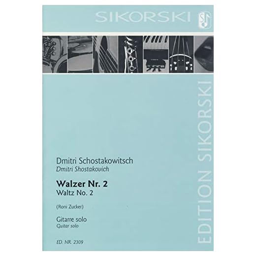 SHOSTAKOVICH - Vals nº 2 de la Suite nº 2 para Guitarra (Zucker)