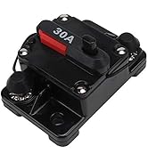 KIMISS 12V 30A/40A/60A Audio estéreo para automóvil Disyuntor en línea reiniciable Fusible de aut...