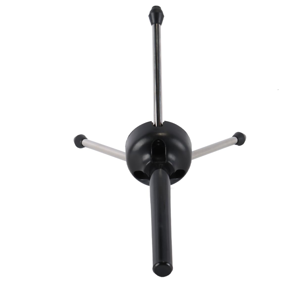 Alnicov Foldable Black Pipe Flute Stand Tripod Holder for Flute Clarinet Saxophone and Other Wind Instruments Compact and Portable Design - Image 4