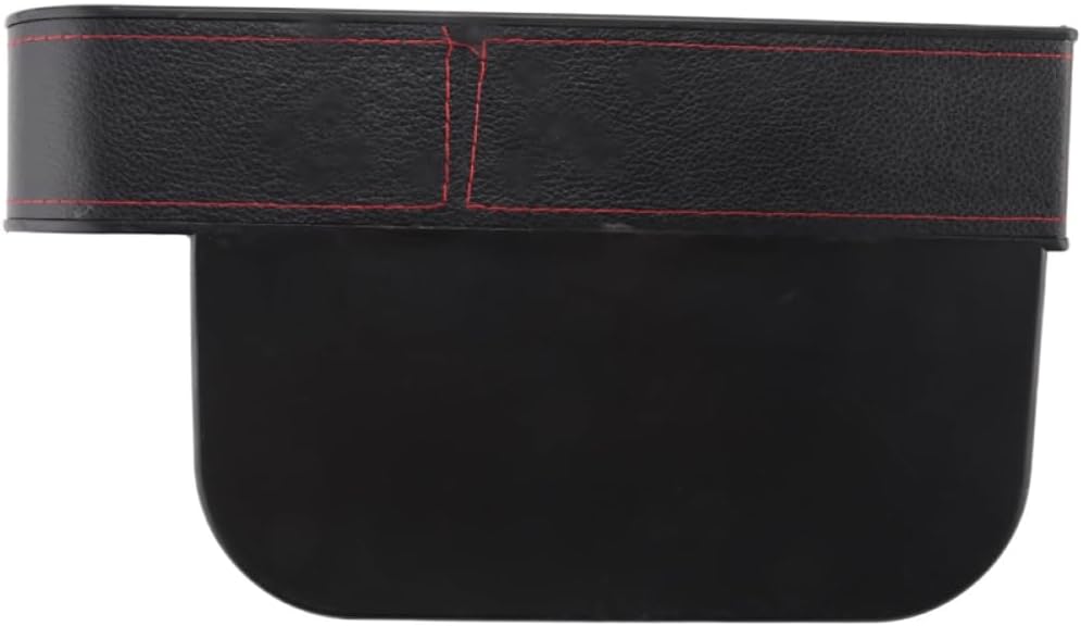 Car Seat Space Filler Organizer with Cup Holder Compatible with Car Front Seat and Console Side Storage