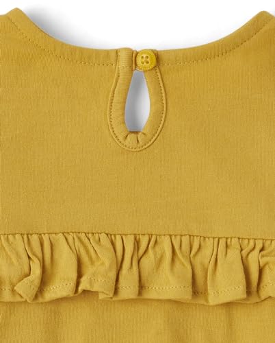 The Children's Place Baby Girls' Long Sleeve Everday Casual Dress Bodysuit3