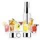 Tragbarer Soda Siphon,1L Soda Maker Verwendung von 8g CO2-Kartuschen (nicht enthalten),Kompakte Sprudelwassersprudler für Zuhause & Outdoor,3 Sekunden DIY Soda Maschine für Säfte,Mojitos,Cocktails