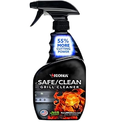 Kona Professional Grade Grill Cleaner Spray, 23 oz - Heavy-Duty Degreaser