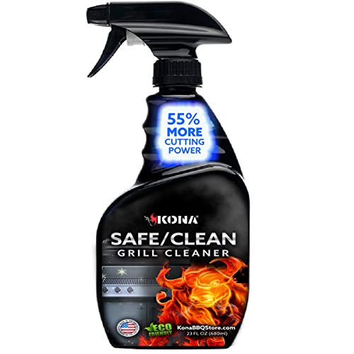 Comparison: Best Degreaser For Bbq Grill 10 Kona Best Grill Cleaner for Outdoor Grill - Heavy Duty, Non-Toxic, Fume-Free Kitchen Degreaser Spray | Eco-Friendly Outdoor Grill Degreaser & BBQ Grill Cleaner Spray - 23oz
