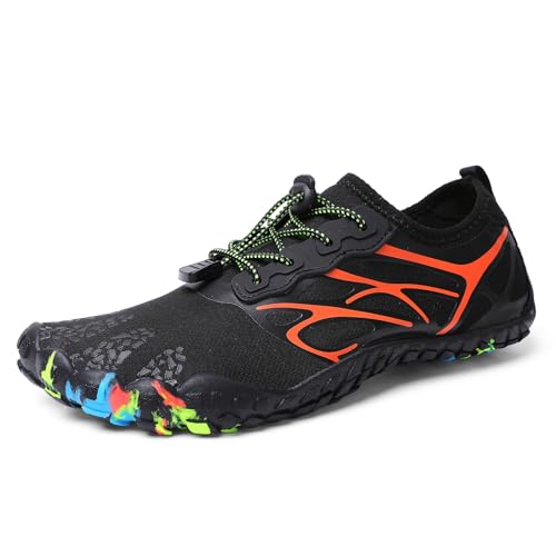 Image of ziitop Water Shoes for Men Women Beach Barefoot Swim Rock Climbing Pool Shoes Socks, Anti-Slip Breathable Quick Dry Lightweight Slip-on, Outdoor Sport Hiking Walking Boating Fishing Diving Surfing