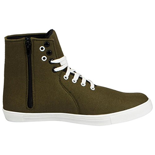 Image of FAUSTO Men's High Ankle Sneakers Casual Shoes