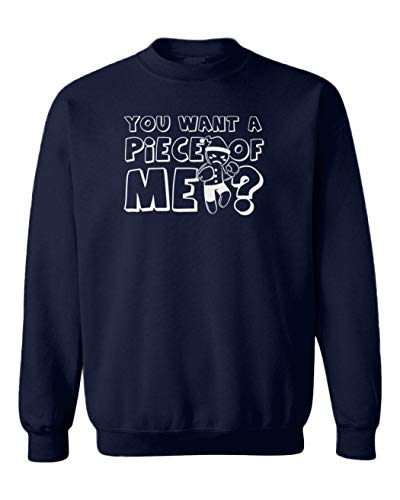 Tcombo You Want A Piece of Me? - Gingerbread Toddler Fleece Crewneck Sweater - Main Image
